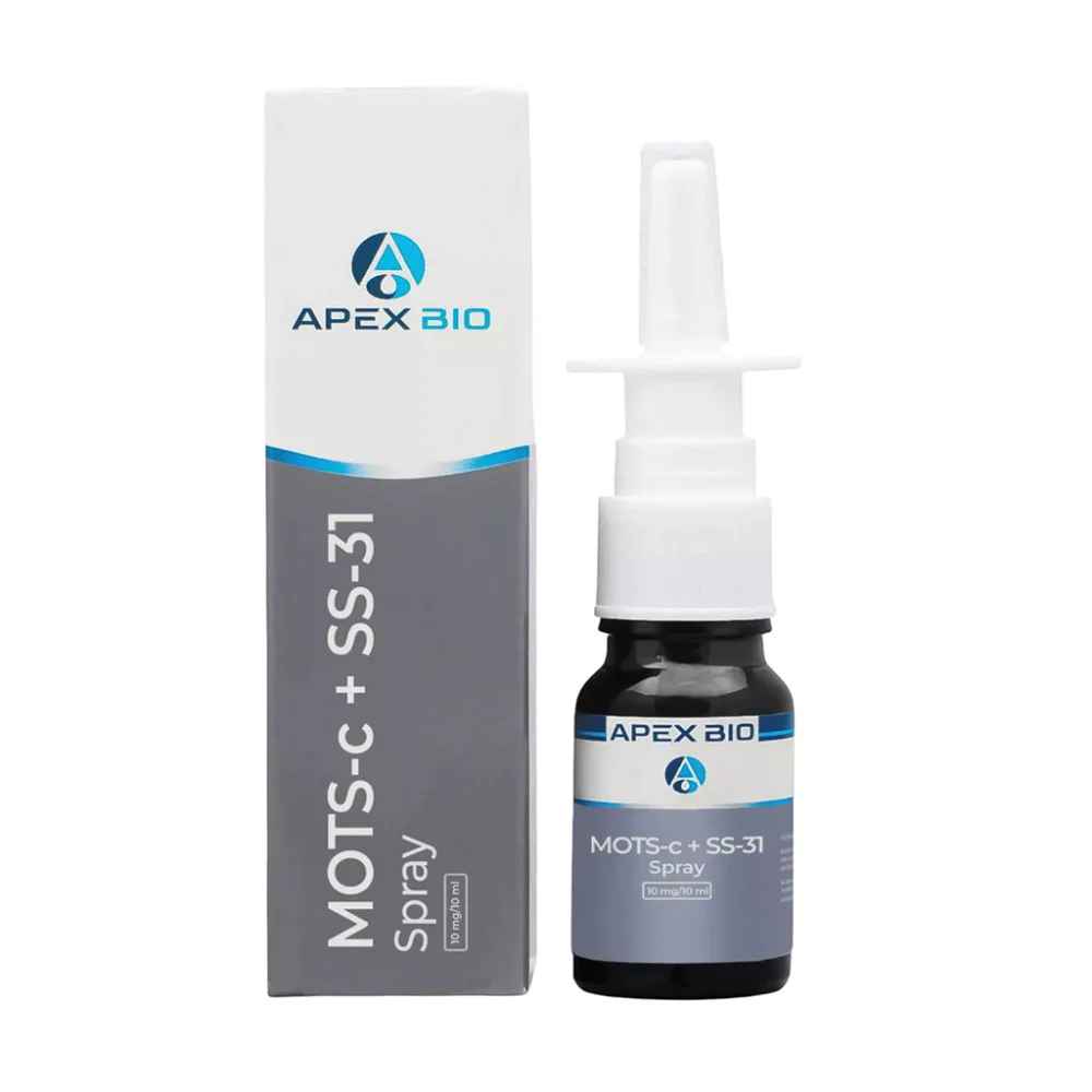 Apex Bio MOTS-c + SS-31 Sprey Apex Bio MOTS-c + SS-31 Sprey - Araştırma Peptiti Referans Standardı