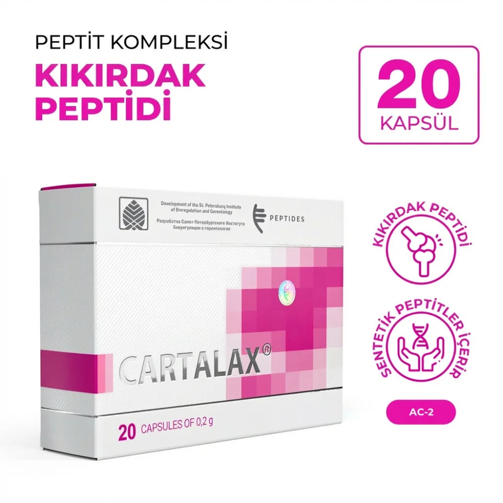 Cartalax - Kıkırdak Peptitleri Cartalax - Kıkırdak Peptitleri - Detay Görseli