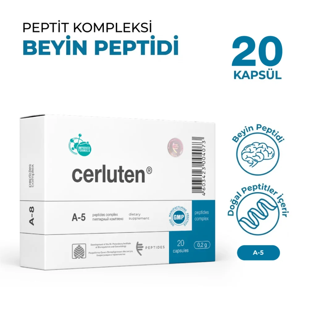 Cerluten A-5 Beyin Peptidi Cerluten A-5 Beyin Peptidi - Detay Görseli