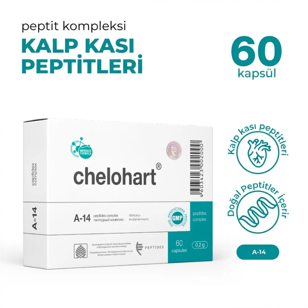 Chelohart A-14 Kalp Kası Chelohart A-14 Kalp Kası - Araştırma Peptiti Referans Standardı