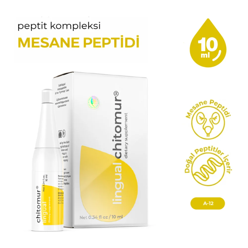 Chitomur A-12 Lingual Mesane Peptidi Chitomur A-12 Lingual Mesane Peptidi - Araştırma Peptiti Referans Standardı