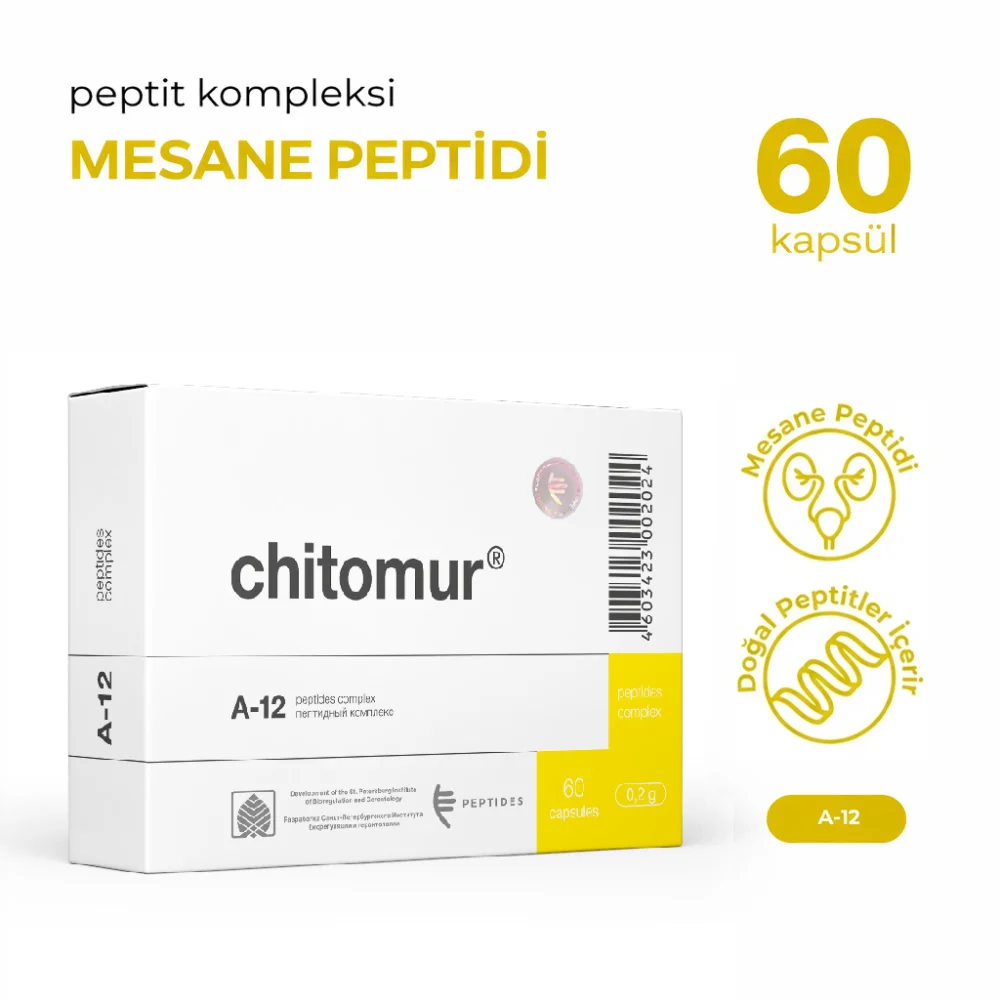Chitomur A-12 Mesane Peptid Bioregülatörü Chitomur A-12 Mesane Peptid Bioregülatörü - Araştırma Peptiti Referans Standardı