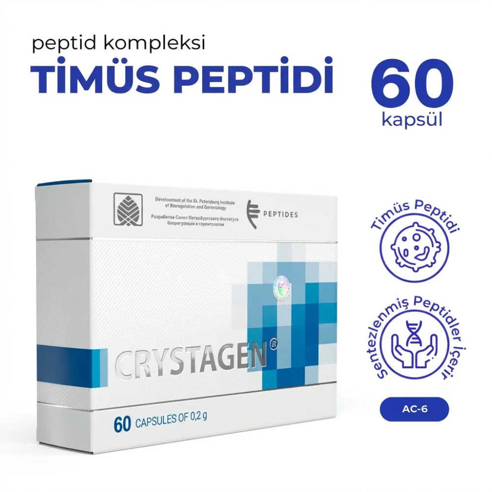 Crystagen AC-6 Bağışıklık Sistemi İçin Kompleks Crystagen AC-6 Bağışıklık Sistemi İçin Kompleks - Araştırma Peptiti Referans Standardı