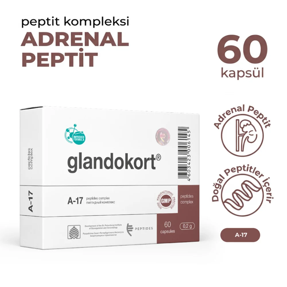 Glandokort A-17 Böbrek Üstü Bezleri Glandokort A-17 Böbrek Üstü Bezleri - Araştırma Peptiti Referans Standardı