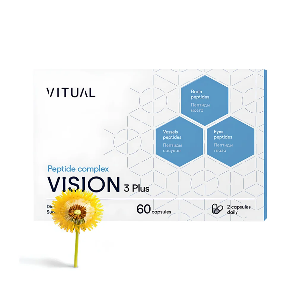 Khavinson Vitual VISION 3 Plus Khavinson Vitual VISION 3 Plus - Araştırma Peptiti Referans Standardı