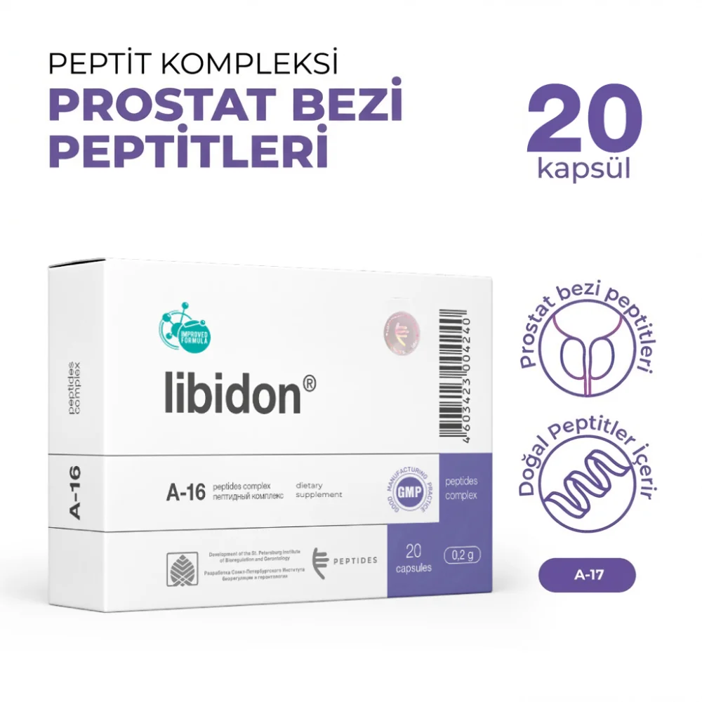 Libidon A-16 Prostat Bezi Peptitleri Libidon A-16 Prostat Bezi Peptitleri - Detay Görseli