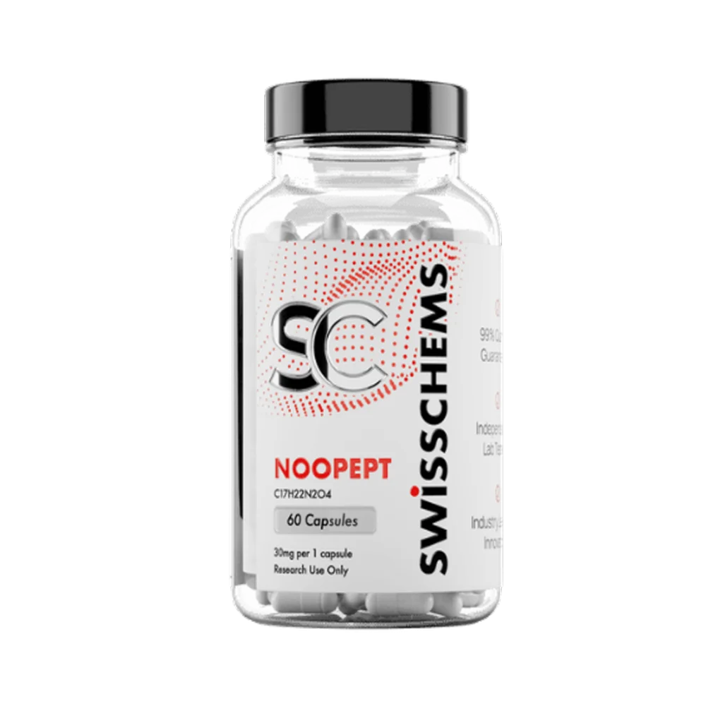 Noopept (Omberacetam), (30mg/capsule), 60 Capsules