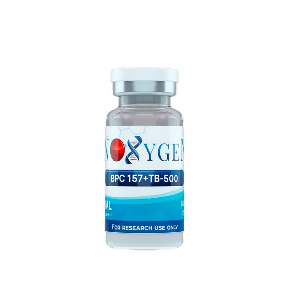 Noxygen BPC-157 + TB-500 Enjeksiyonluk Liyofilize Toz Noxygen BPC-157 + TB-500 Enjeksiyonluk Liyofilize Toz - Araştırma Peptiti Referans Standardı