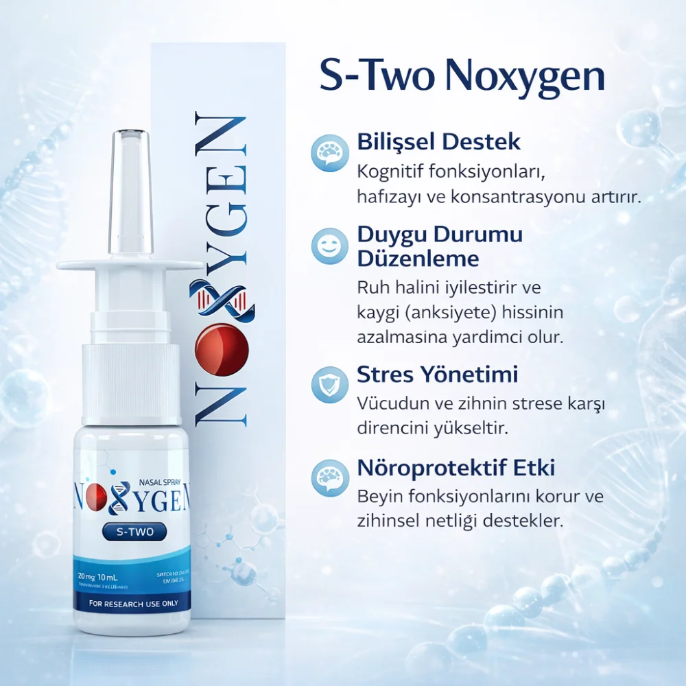 Noxygen S-Two Semax ve Selank Peptidi - Laboratuvar Analiz Görseli 2