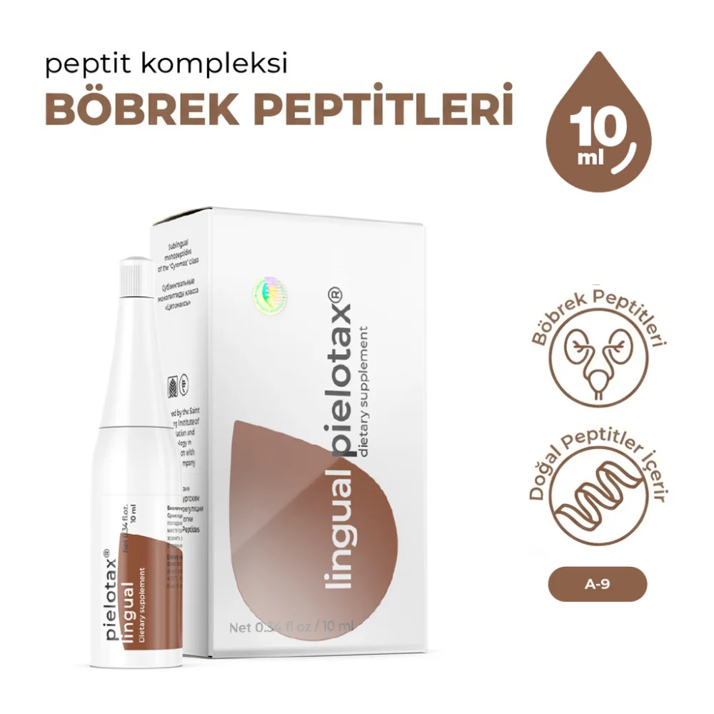 Pielotax A-9 Lingual Böbrekler İçin Doğal Peptid Pielotax A-9 Lingual Böbrekler İçin Doğal Peptid - Araştırma Peptiti Referans Standardı