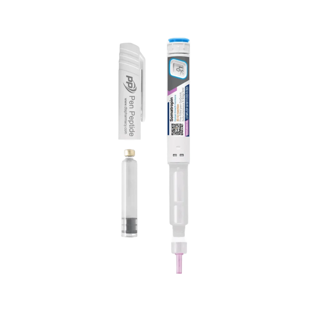 Somatropin HGH (Human Growth Hormone) 30 IU | 9.9mg Büyüme Hormonu Kalem Peptit Somatropin HGH (Human Growth Hormone) 30 IU | 9.9mg Büyüme Hormonu Kalem Peptit - Araştırma Peptiti Referans Standardı