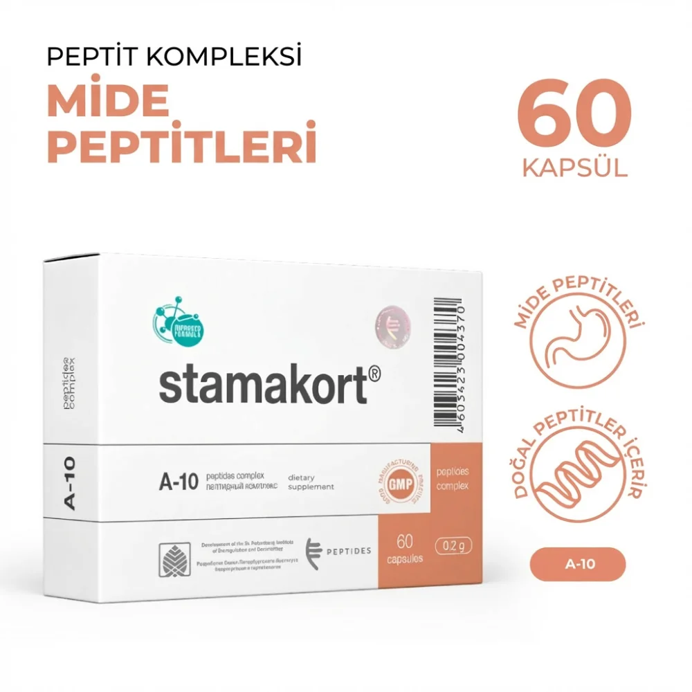 Stamakort A-10 Mide ve Sindirim Sistemi Stamakort A-10 Mide ve Sindirim Sistemi - Araştırma Peptiti Referans Standardı