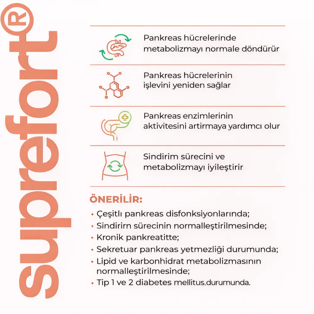 Suprefort A-1 Pankreas ve Metabolizma - Laboratuvar Analiz Görseli 4