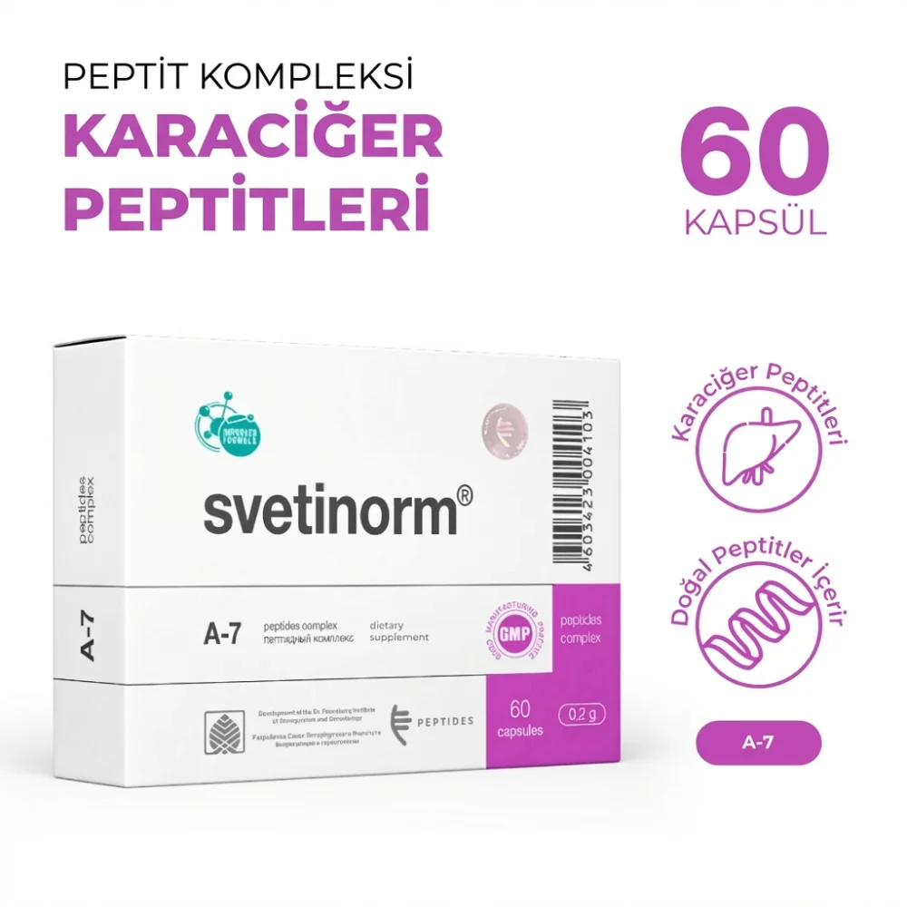 Svetinorm A-7 Karaciğer Peptid Bioregülatörü Svetinorm A-7 Karaciğer Peptid Bioregülatörü - Araştırma Peptiti Referans Standardı