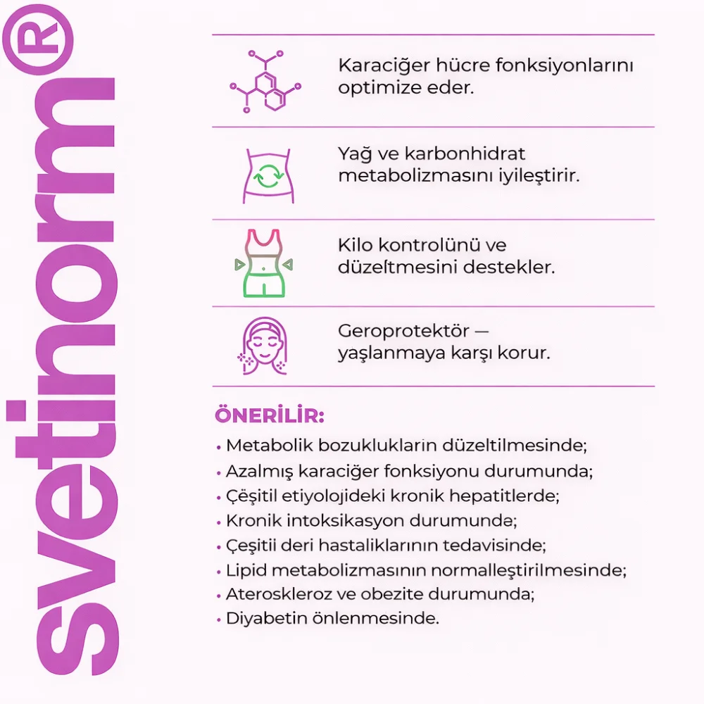 Svetinorm A-7 Lingual Karaciğer - Laboratuvar Analiz Görseli 3