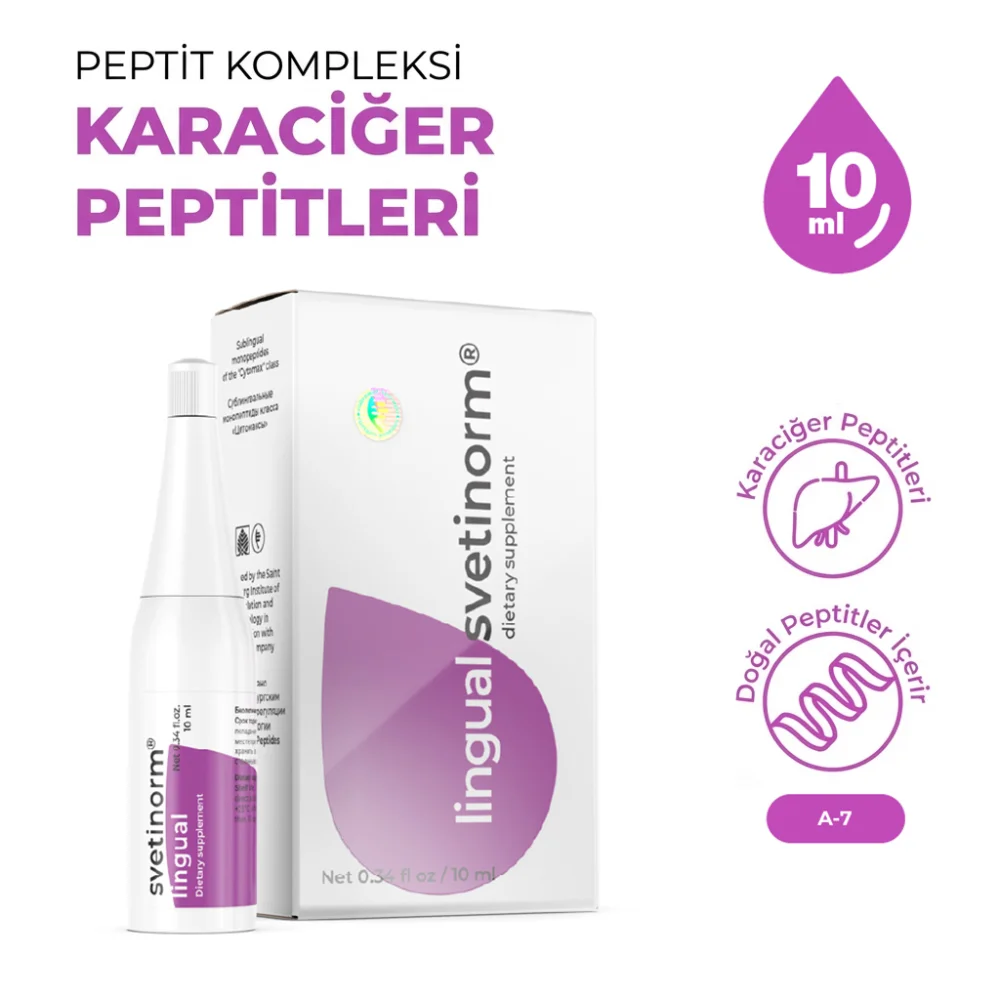Svetinorm A-7 Lingual Karaciğer Svetinorm A-7 Lingual Karaciğer - Araştırma Peptiti Referans Standardı
