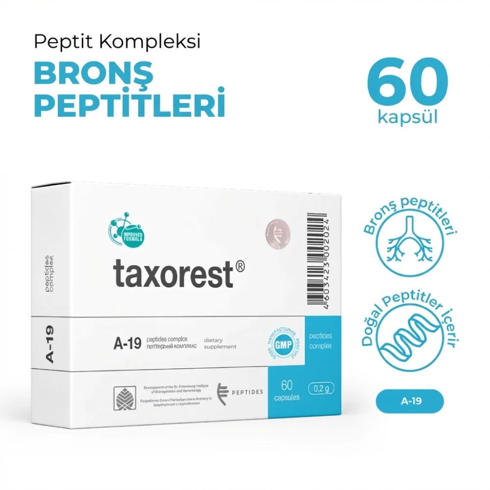 Taxorest A-19 Bronşiyal Peptitler Taxorest A-19 Bronşiyal Peptitler - Araştırma Peptiti Referans Standardı