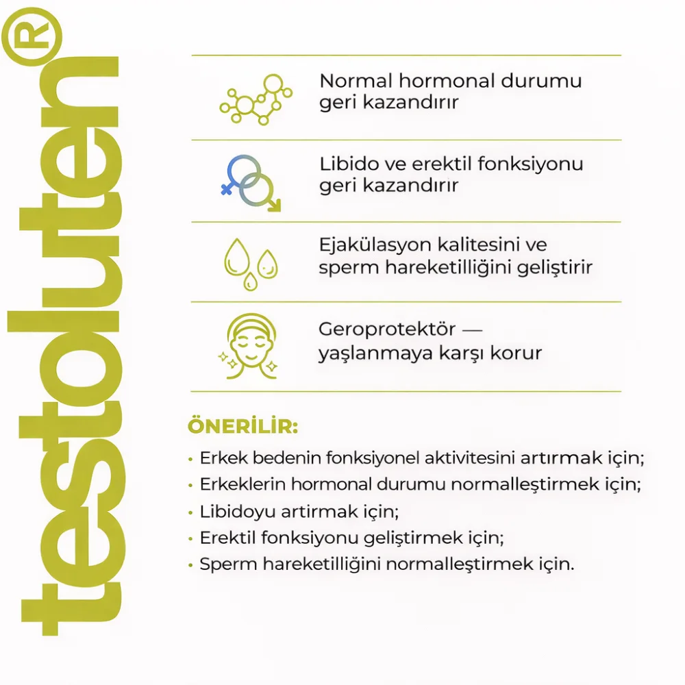 Testoluten Lingual A-13 - Testis Peptitleri - Laboratuvar Analiz Görseli 3