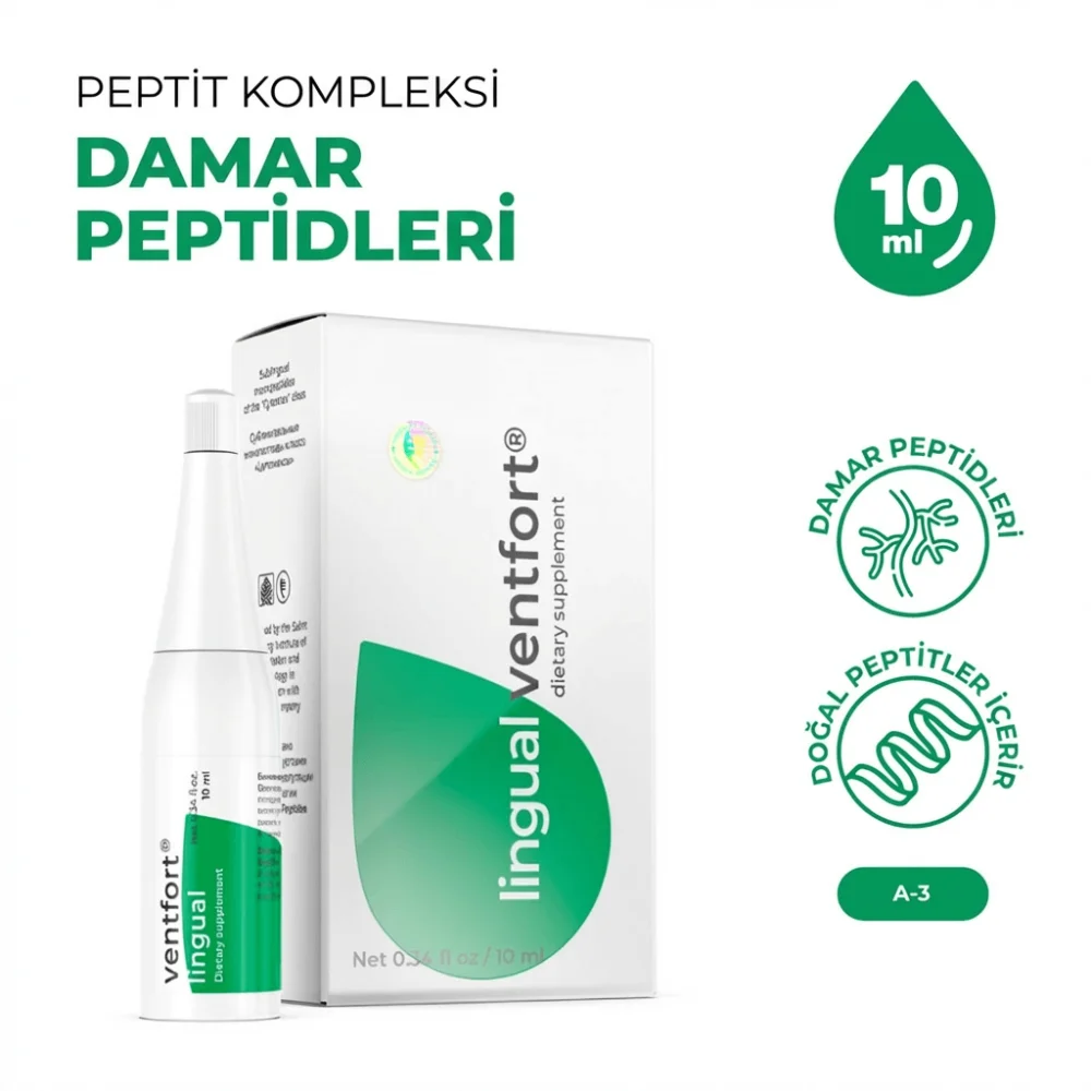 Ventfort A-3 Lingual Vasküler Sistem İçin Ventfort A-3 Lingual Vasküler Sistem İçin - Araştırma Peptiti Referans Standardı