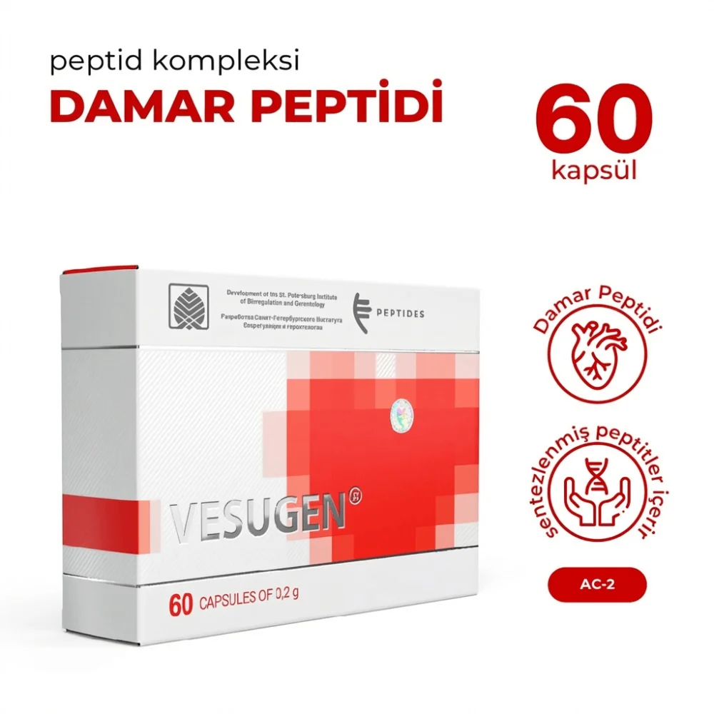 Vesugen - Kalp Damar Sağlığı Vesugen - Kalp Damar Sağlığı - Araştırma Peptiti Referans Standardı
