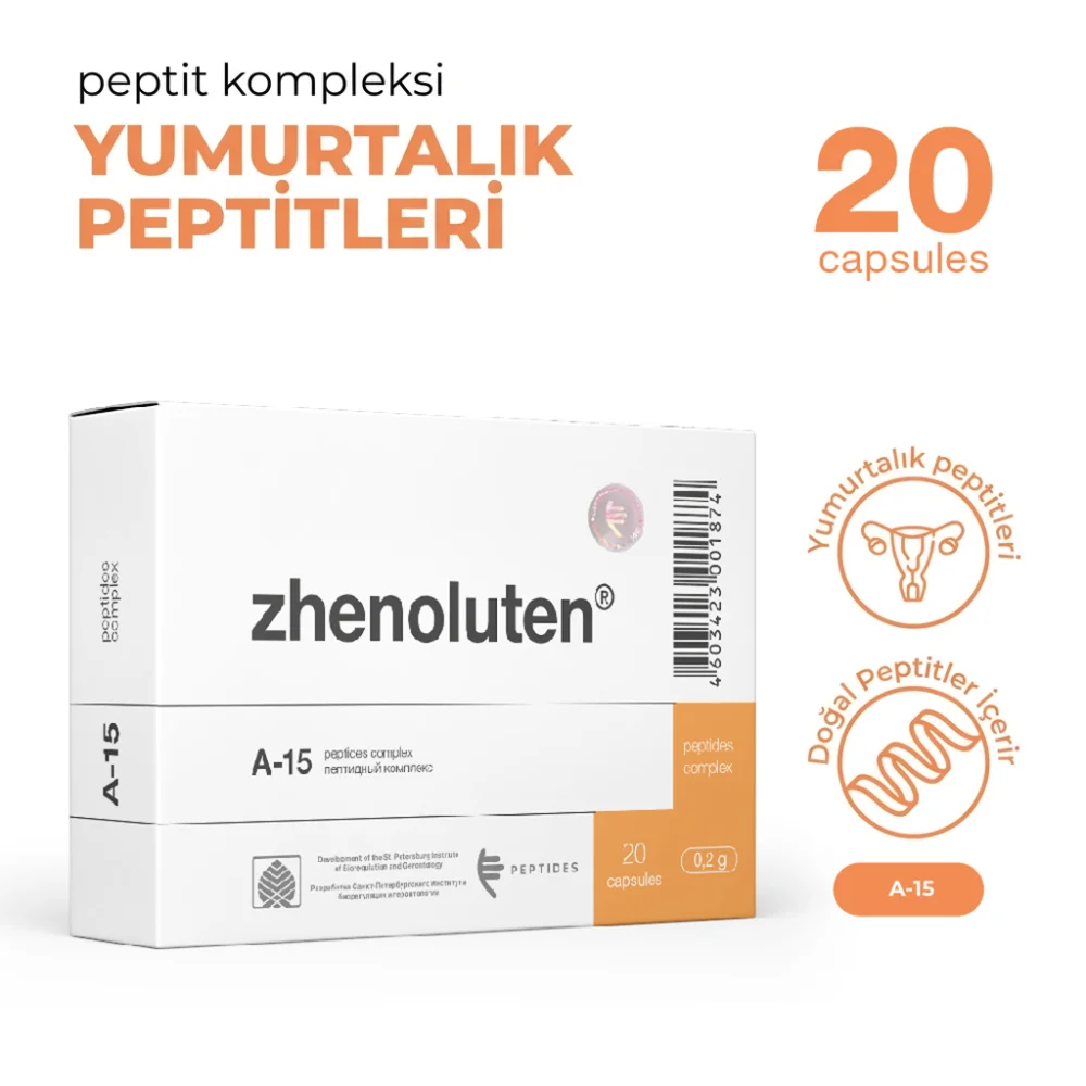 Zhenoluten A-15 Kadın Sağlığı Yumurtalık Peptitleri Zhenoluten A-15 Kadın Sağlığı Yumurtalık Peptitleri - Detay Görseli